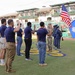 Marines Swear-in at Montgomery Biscuits Game