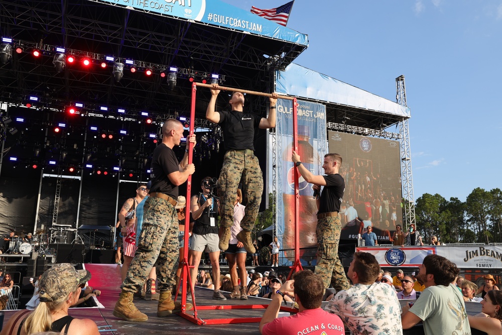 Marines Rock the Stage at Pepsi Gulf Coast Jam