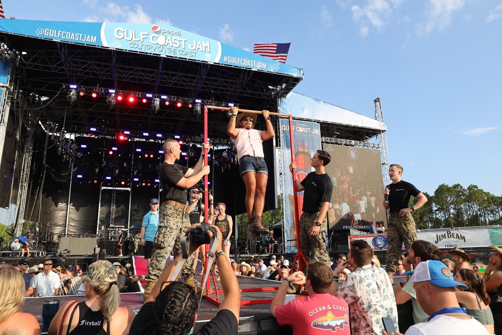 Marines Rock the Stage at Pepsi Gulf Coast Jam