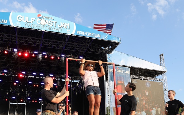 Marines Rock the Stage at Pepsi Gulf Coast Jam
