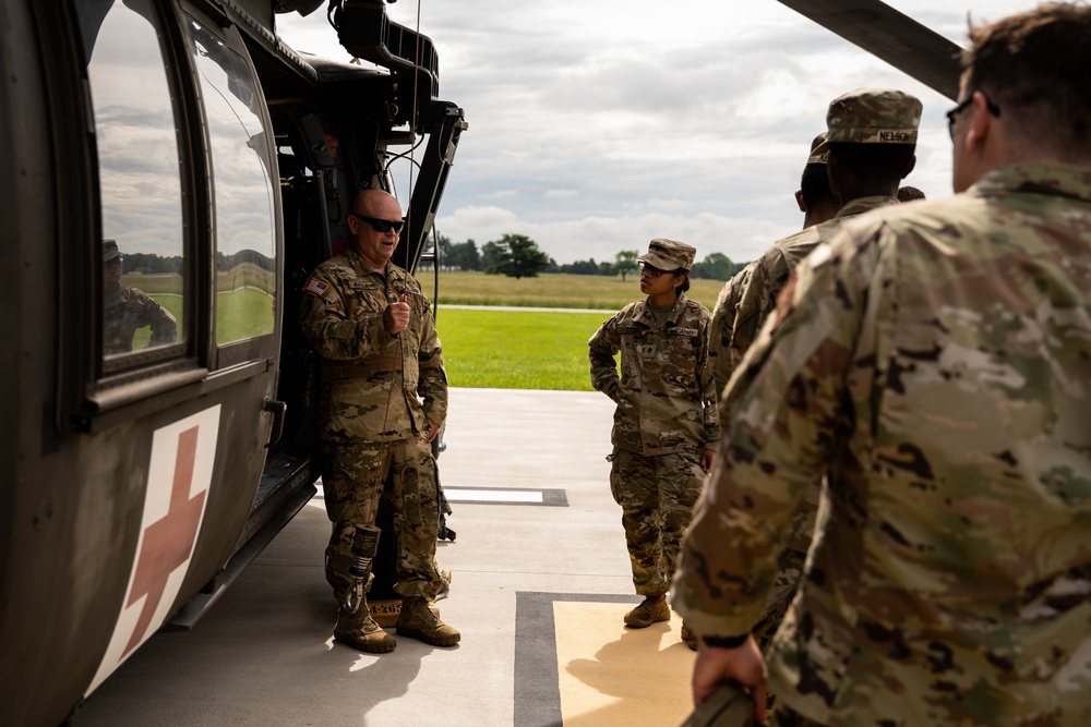 Airmen and Soldiers team up for medical evacuation training