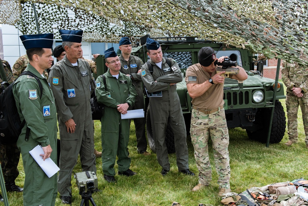 Brazilian Air Force Leaders Visit the New York Air Guard