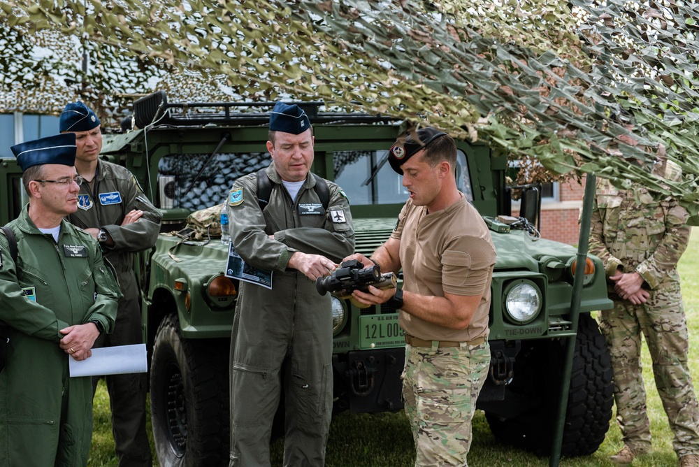 Brazilian Air Force Leaders Visit the New York Air Guard