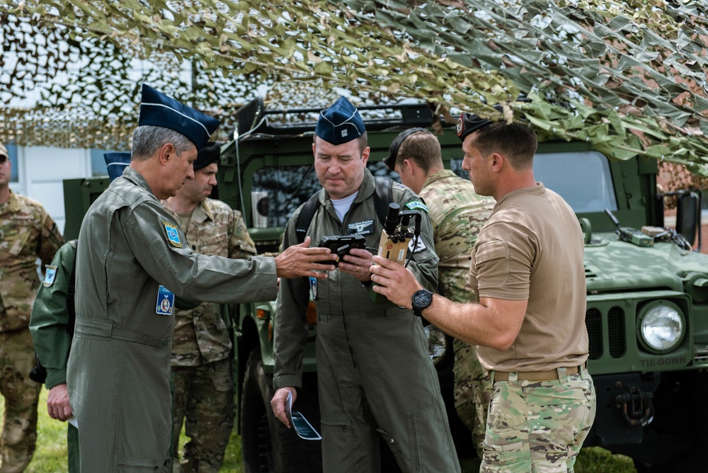 Brazilian Air Force Leaders Visit the New York Air Guard