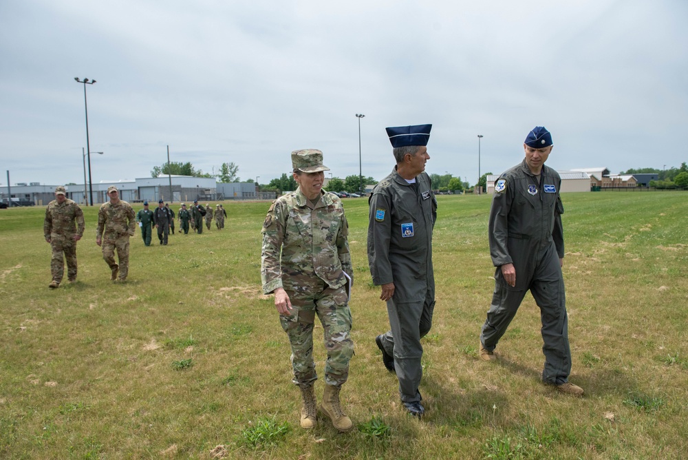 Brazilian Air Force Leaders Visit the New York Air Guard