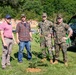 Belleau Wood Tree Planting at Lejeune Hall