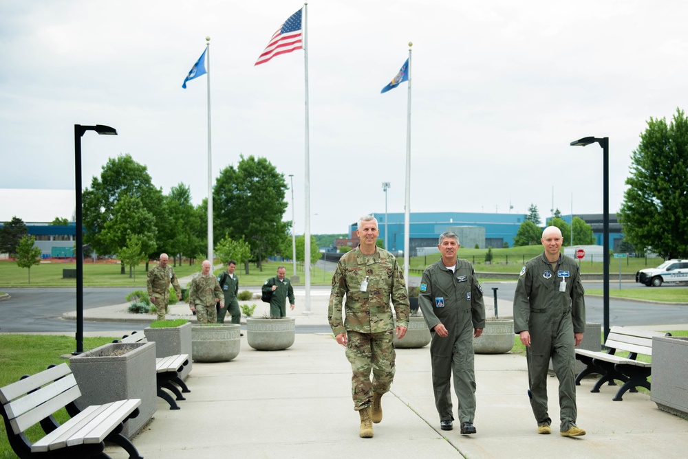 Brazilian Air Force Leaders Visit the New York Air Guard