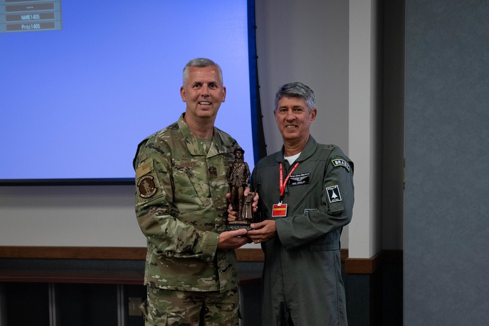 Brazilian Air Force Leaders Visit the New York Air Guard