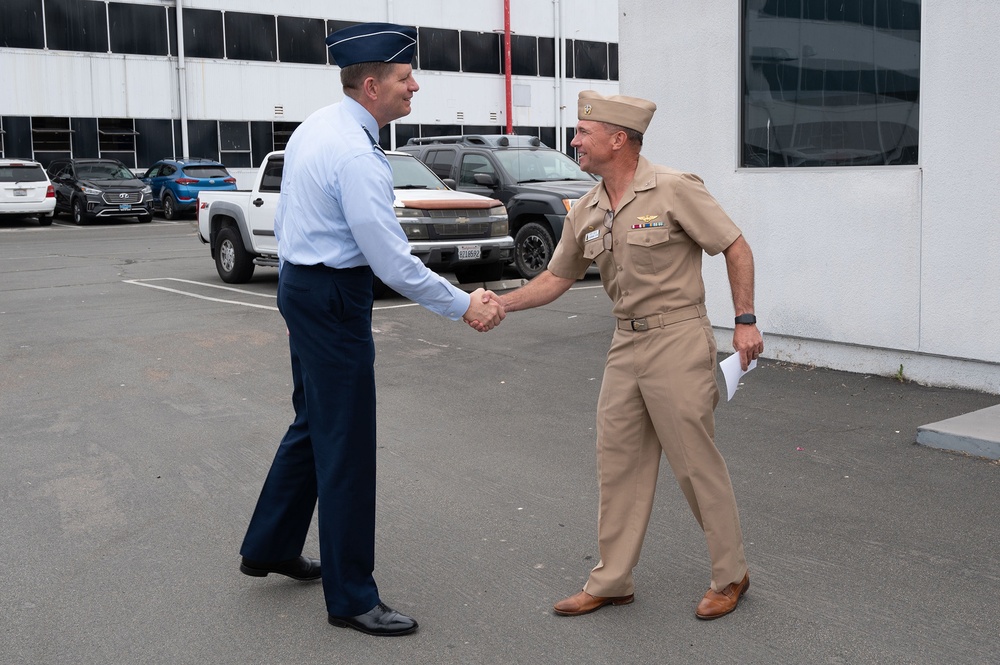 Space Force VCSO visits NAVWAR