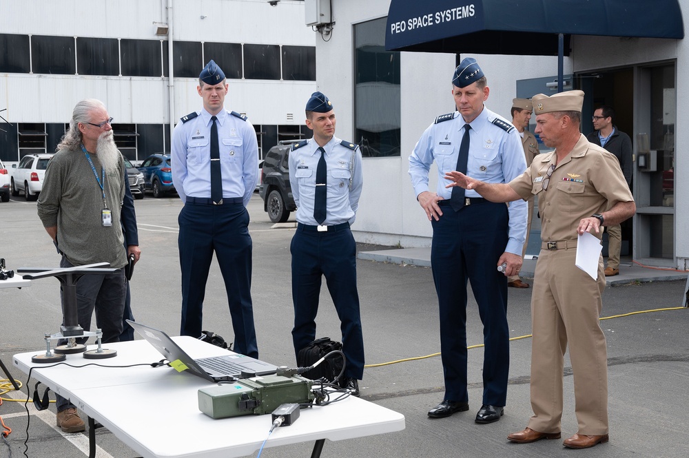 Space Force VCSO visits NAVWAR