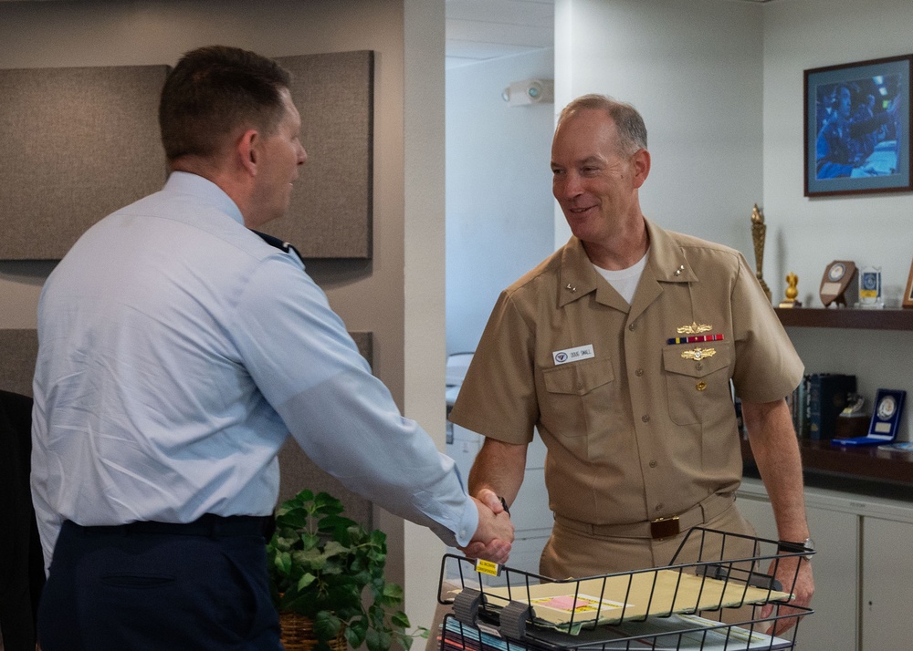 Space Force VCSO visits NAVWAR