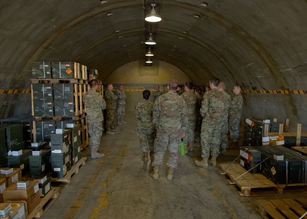 132d ISRG Members with 57th Munitions Squadron