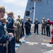 USNA Midshipmen receive damage control training aboard USS Portland (LPD 27)
