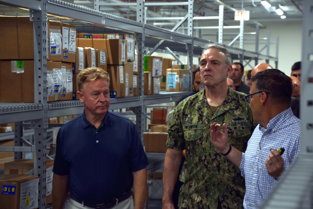 Vice Adm. Williamson Visit