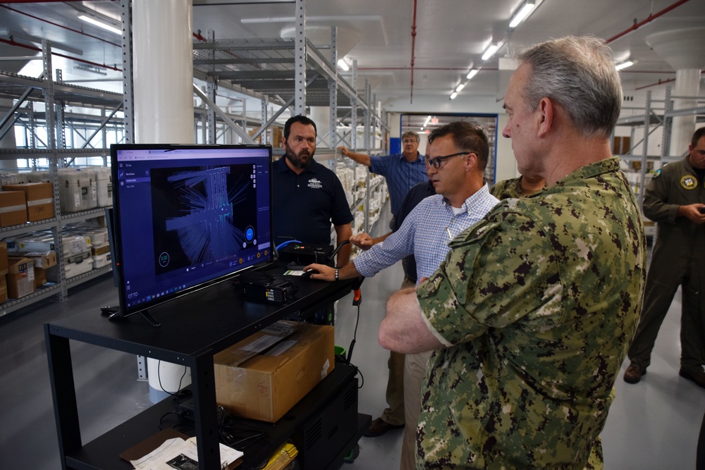 Vice Adm. Williamson Visit