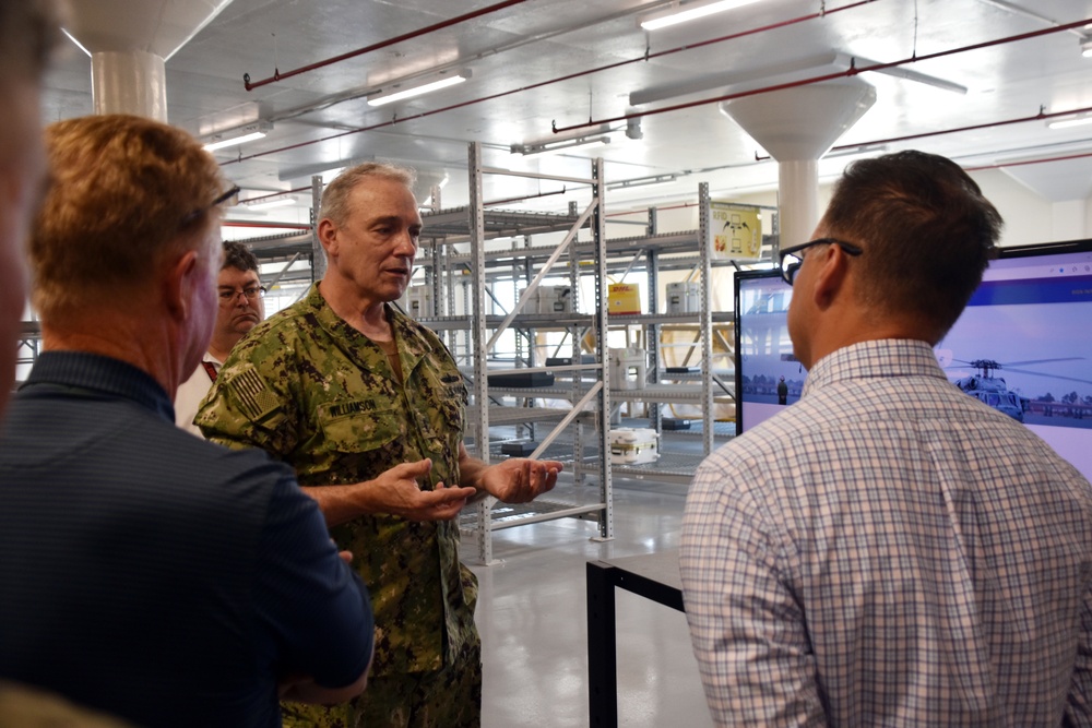 Vice Adm. Williamson Visit