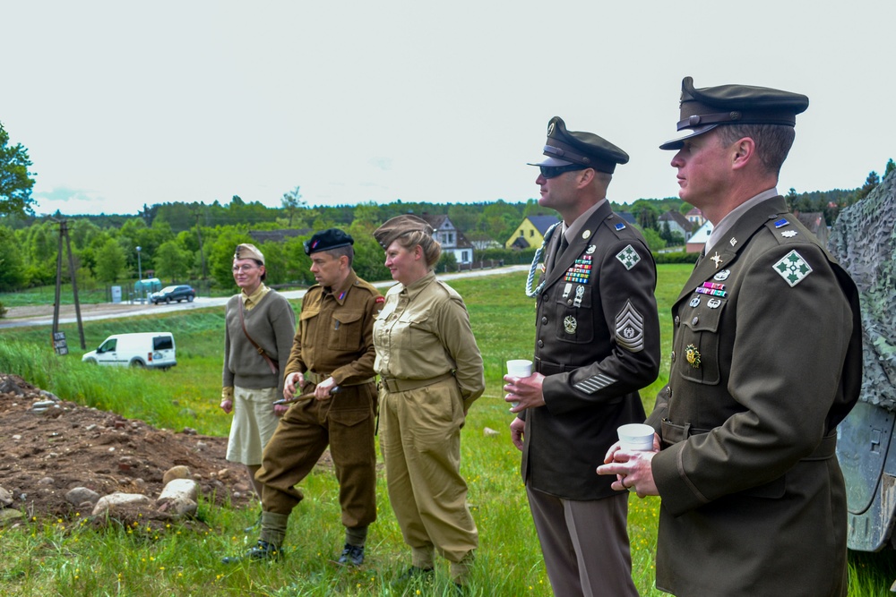 1-68 AR Attends Community 78th Anniversary of Monte Cassino Picnic