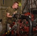 185th ARW mechanic removes fire truck engine