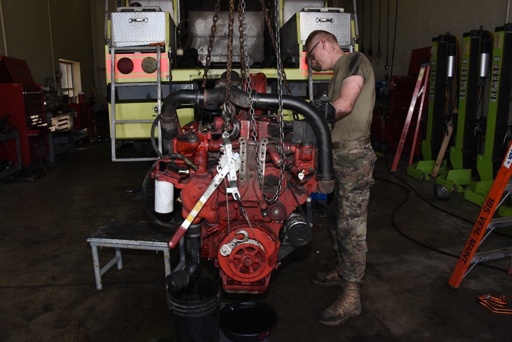 Diesel engine overhaul