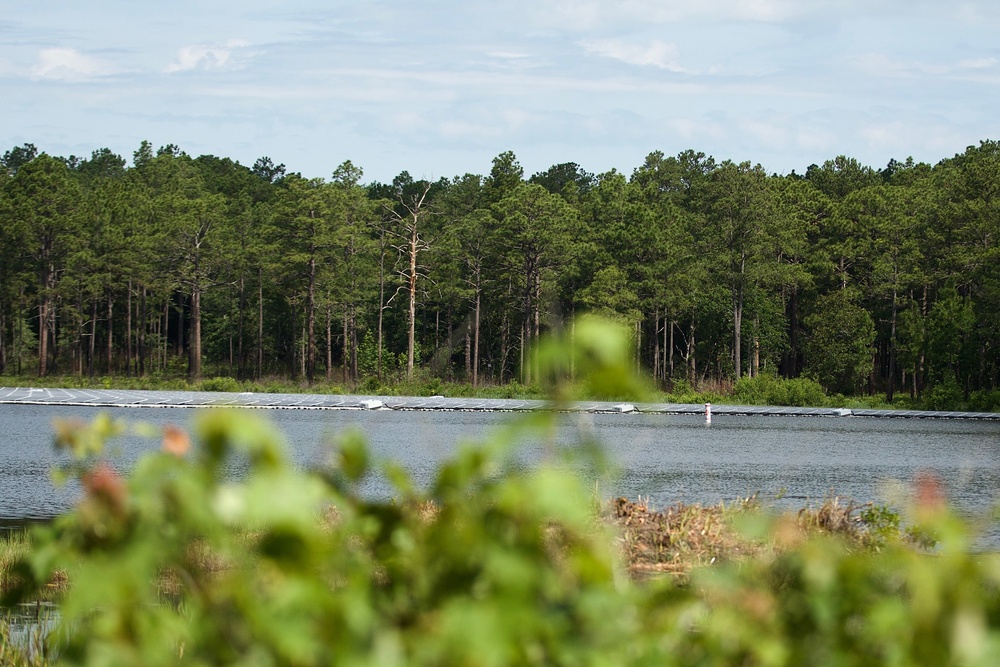Fort Bragg is home to largest floating solar plant in the Southeast