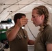 Airmen and Soldiers suit up for a decontamination exercise