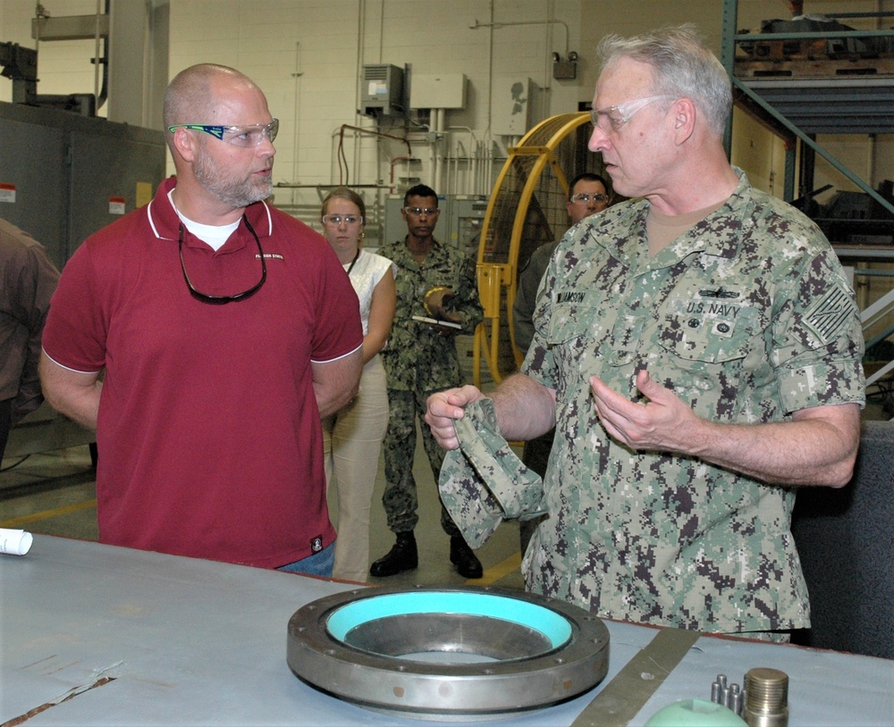 Vice Adm. Williamson Visit