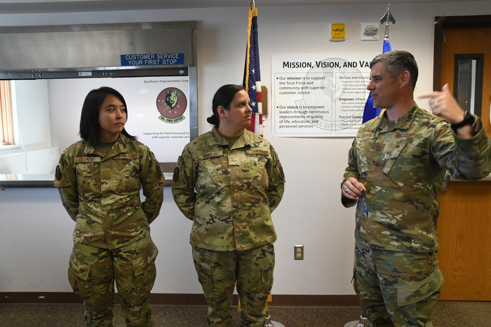 168th Wing Celebrates Services Airmen Promotions