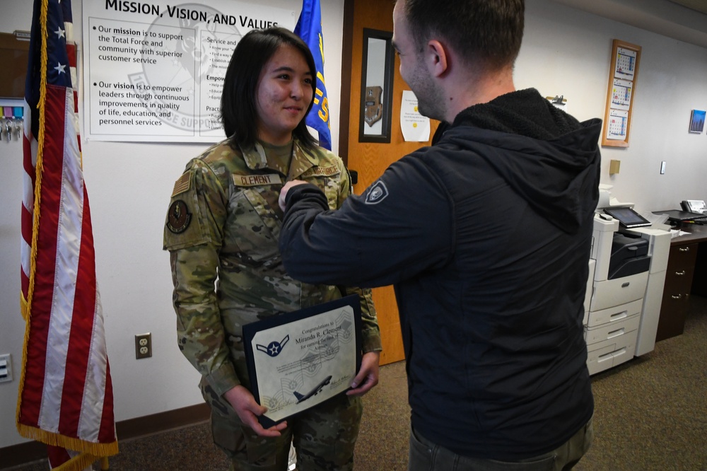 168th Wing Celebrates Services Airmen Promotions