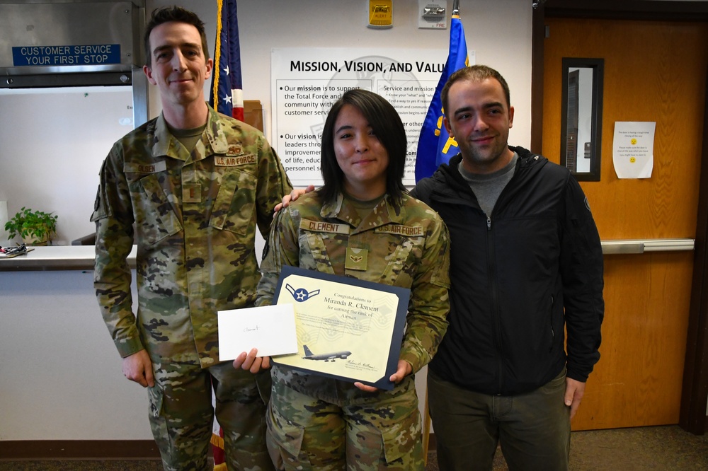 168th Wing Celebrates Services Airmen Promotions