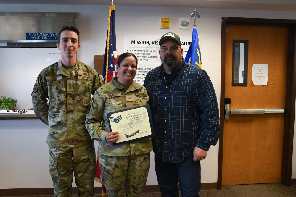 168th Wing Celebrates Services Airmen Promotions