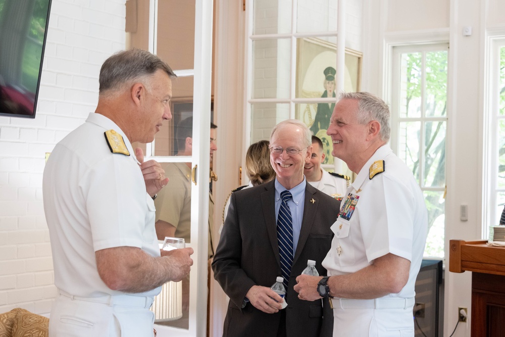 Vice Admiral Sean Buck Receives Gray Owl Award