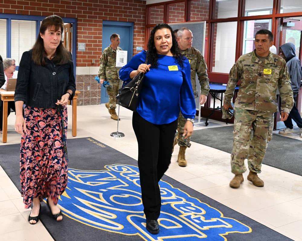 Cabo Verde Minister of Defense Visits NH High School
