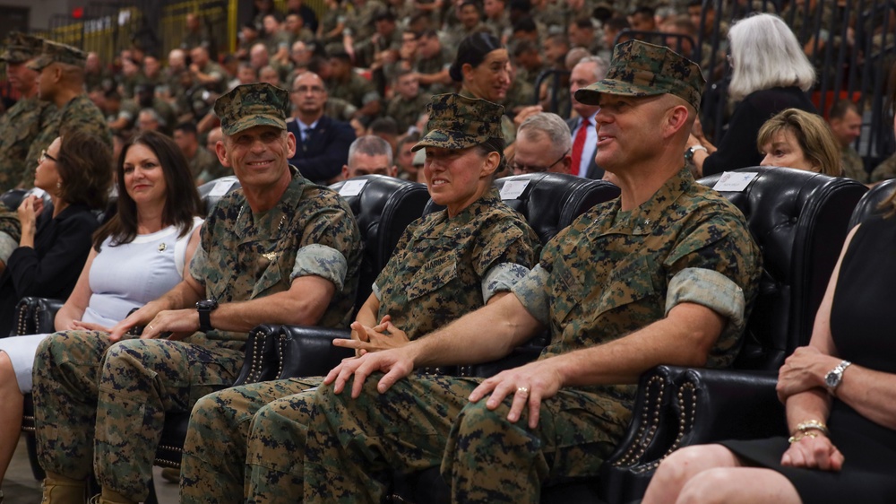 MCRD Parris Island Commanding General Change of Command