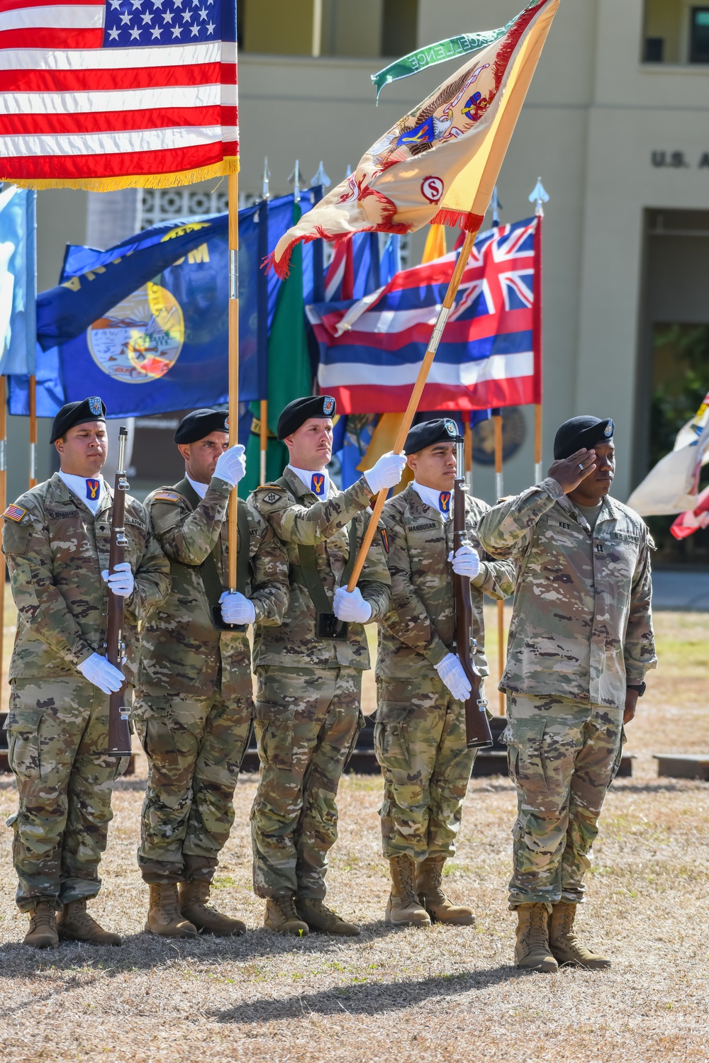 196th Infantry Brigade Support Battalion Change of Command Ceremony