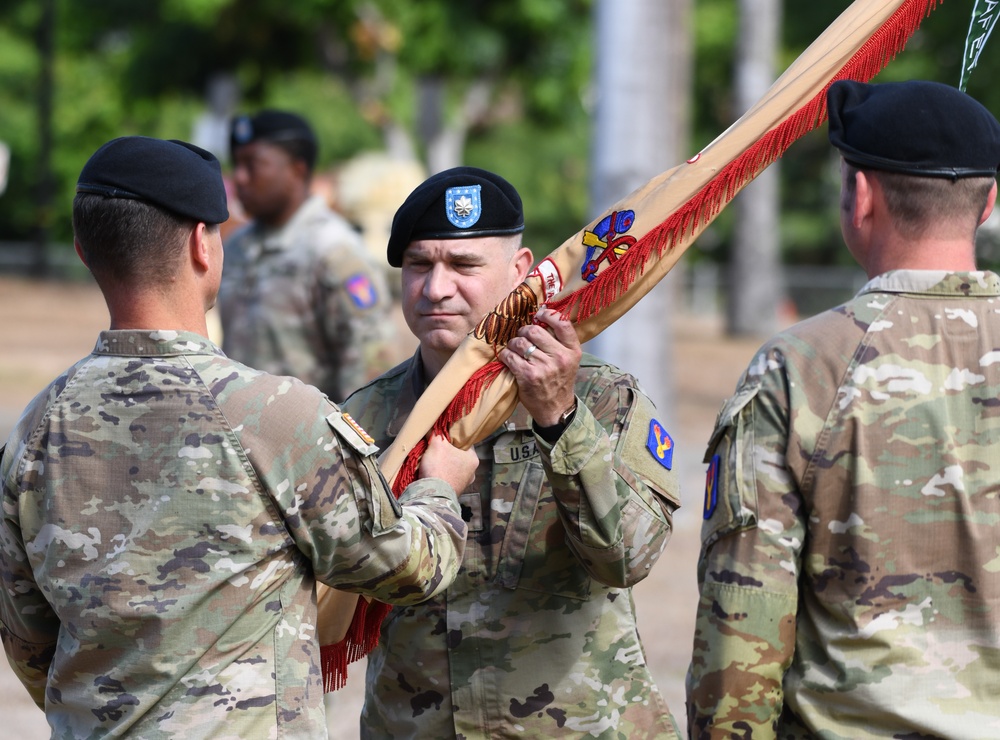 196th Infantry Brigade Support Battalion Change of Command Ceremony