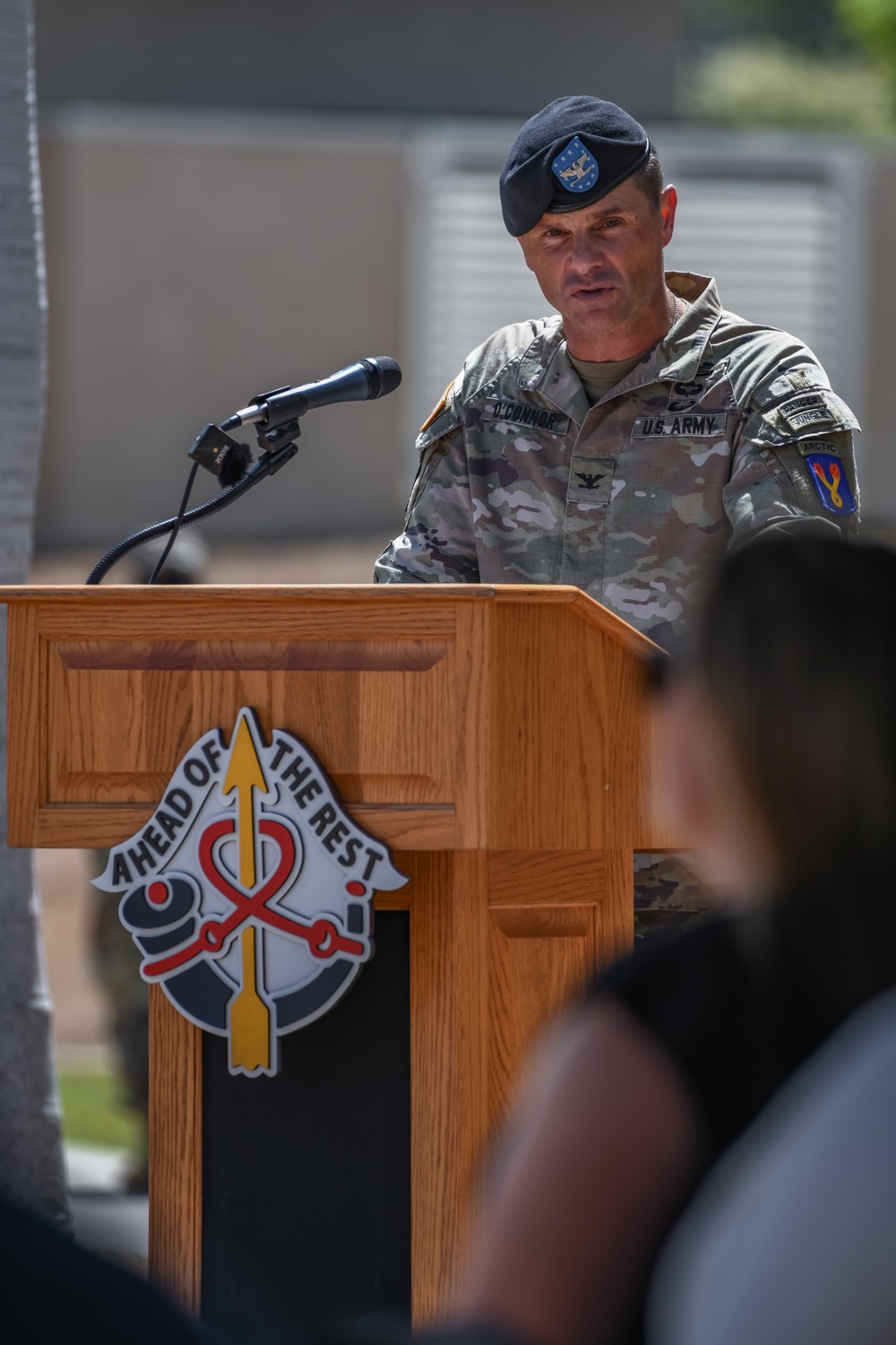 Support Battalion, 196th Infantry Brigade Change of Command Ceremony