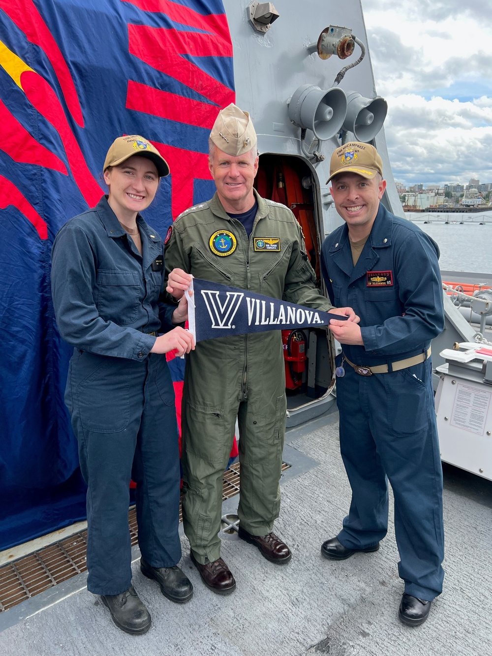 U.S. Pacific Fleet Visits USS McCampbell