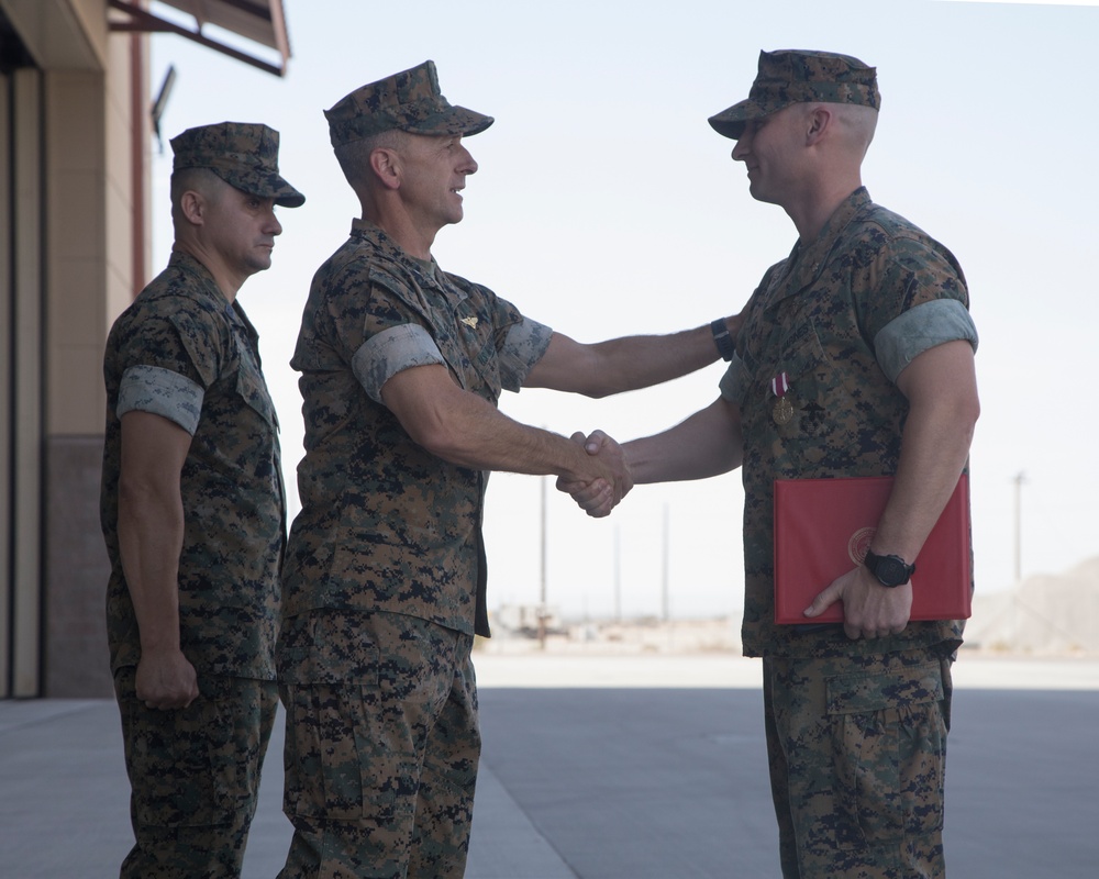 VMFA-211 Change of Command