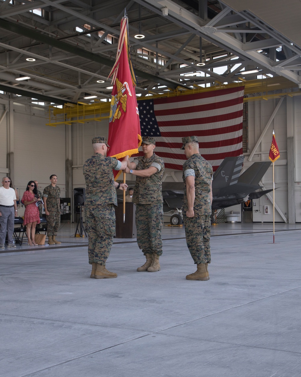 VMFA-211 Change of Command