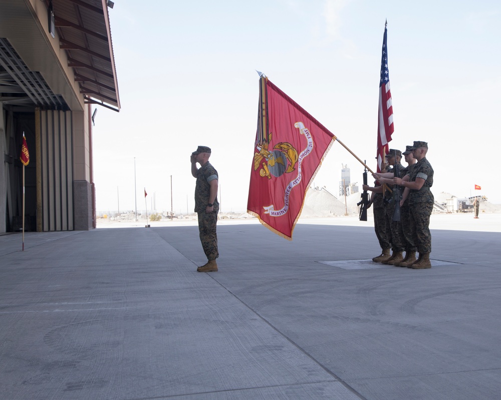 VMFA-211 Change of Command