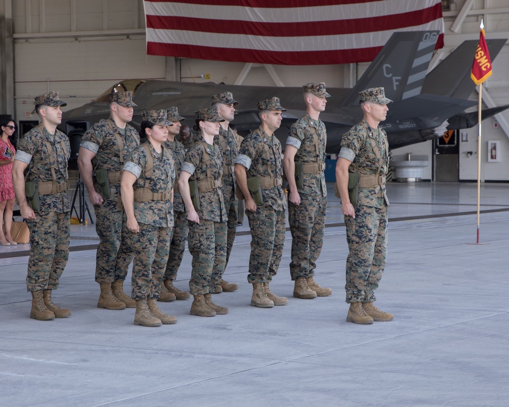 VMFA-211 Change of Command