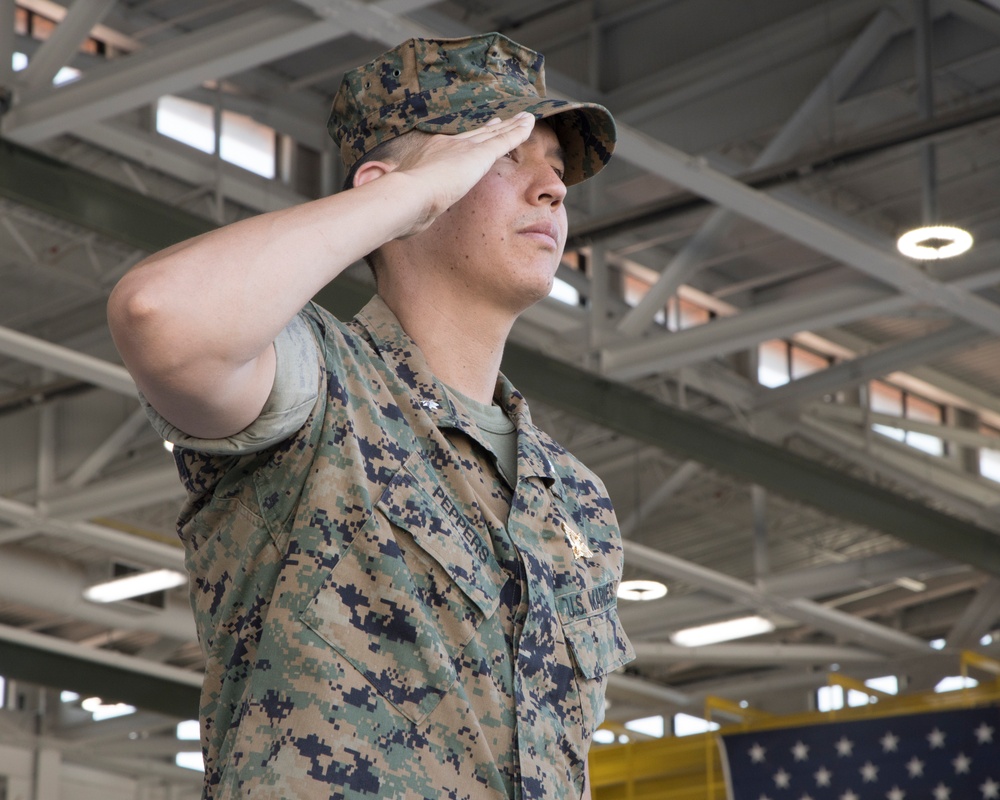 VMFA-211 Change of Command