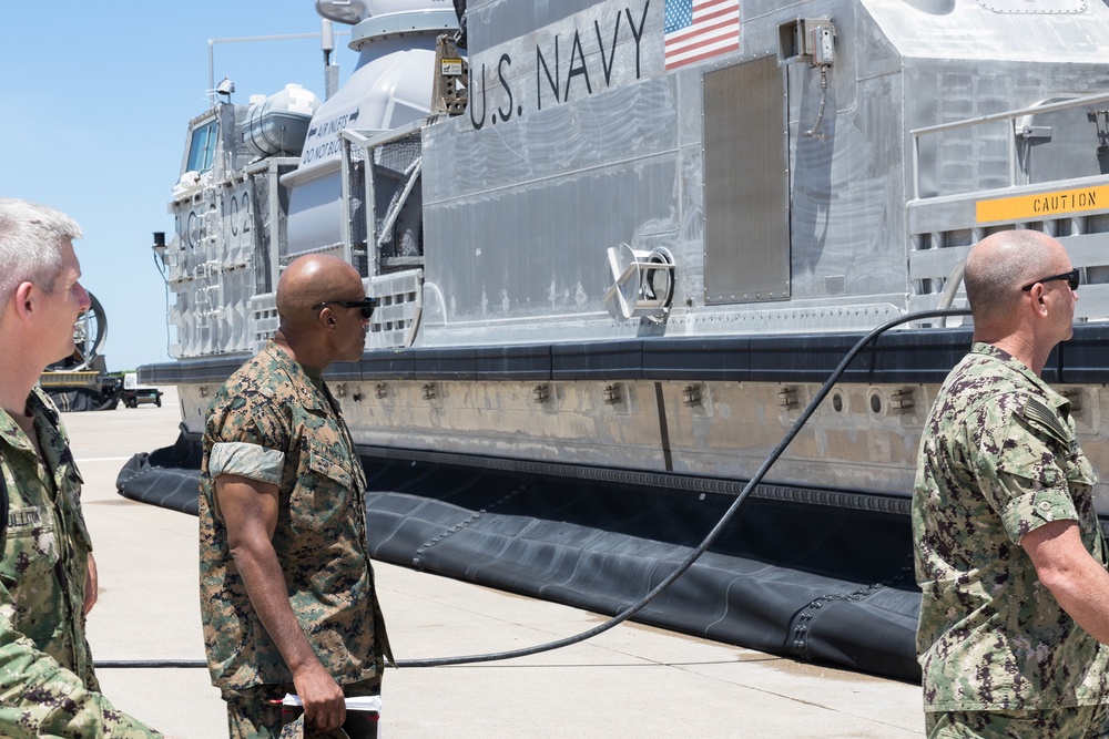 Lt. Gen. Langley &amp; Admiral Caudle visit ACU 4