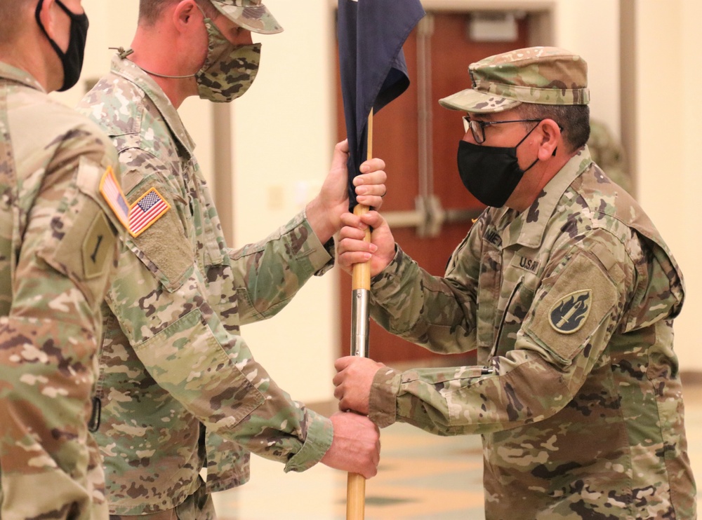 63rd Readiness Division’s HHD holds a change of command ceremony