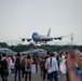 Air Force One Lands at Yokota Air Base