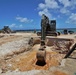 UCT-2 and NMCB-3 conduct repairs to a Roll-on, Roll-off Discharge Facility in Tinian Harbor