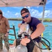 UCT-2 and NMCB-3 conduct repairs to a Roll-on, Roll-off Discharge Facility in Tinian Harbor