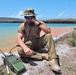 UCT-2 and NMCB-3 conduct repairs to a Roll-on, Roll-off Discharge Facility in Tinian Harbor