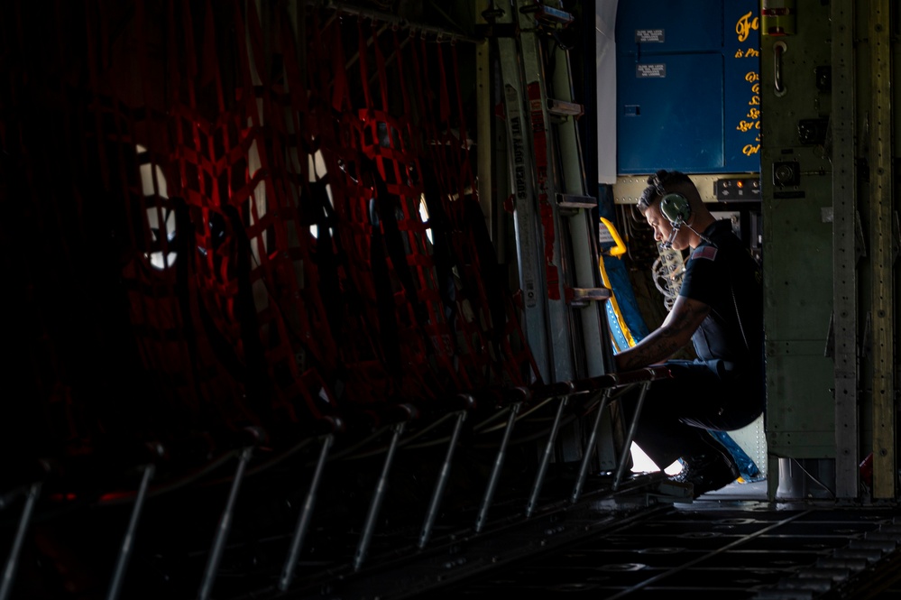 Blue Angels Take Sailors and Marines for a Ride on Fat Albert