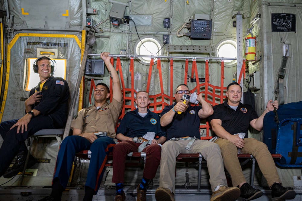 Blue Angels Take Sailors and Marines for a Ride on Fat Albert